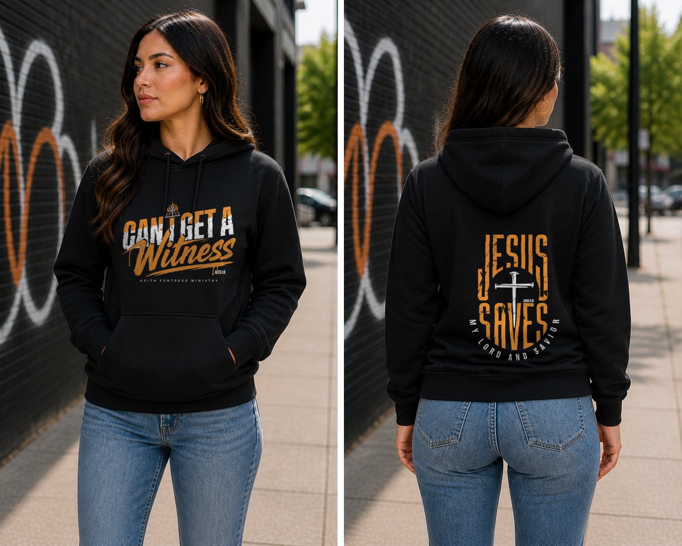 Women's Can I Get A Witness Hoodie