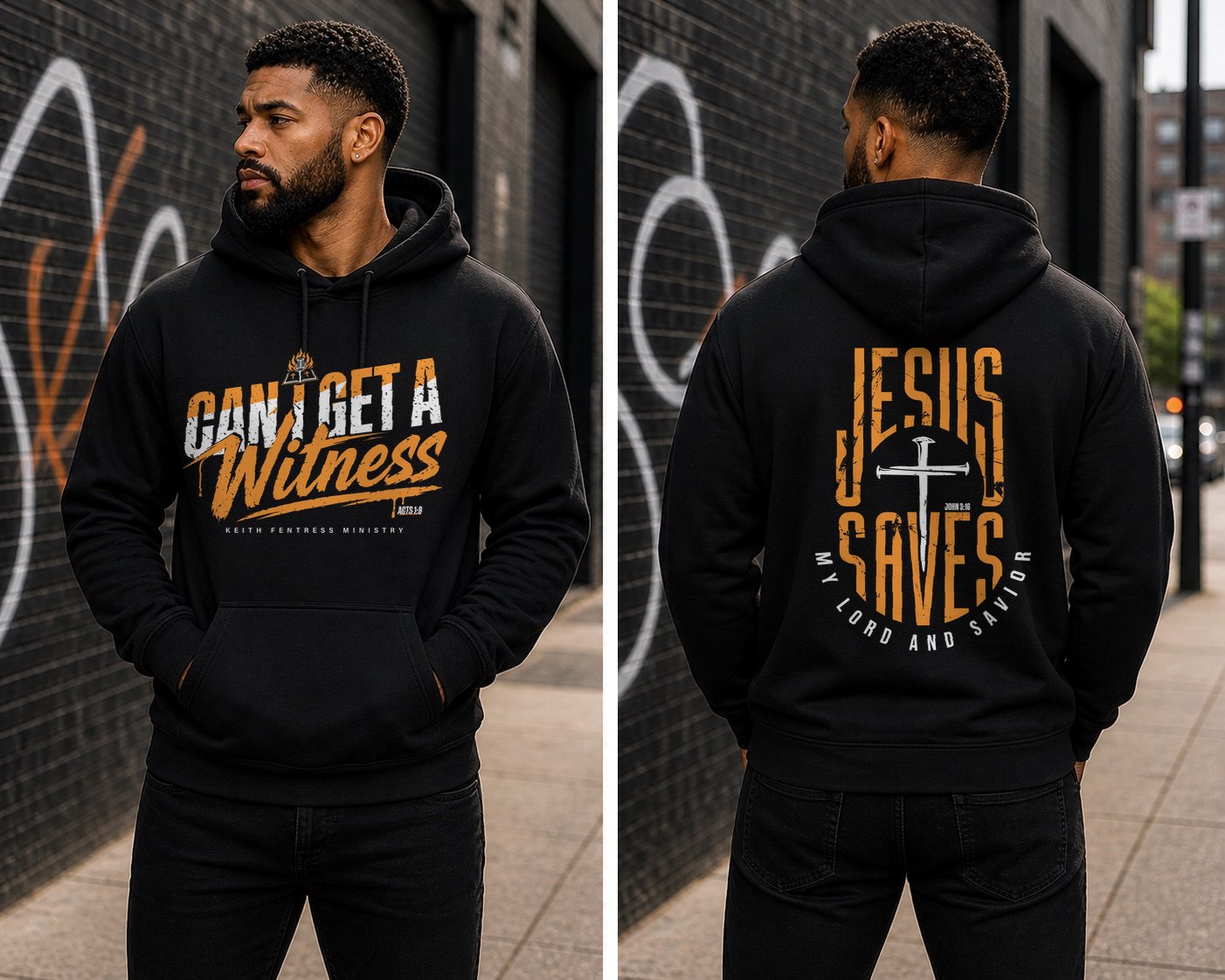 Men's Can I Get A Witness Hoodie